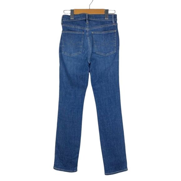3 X 1 NYC Made Here Women's Blue Stevie High Rise Straight Leg Jeans US 25 - Picture 2 of 12